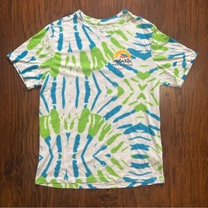 Nike tie-dye Running Festival T-shirt Men's large